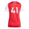 Arsenal Declan Rice #41 Hjemmedrakt Kvinner 2025-26 Kortermet